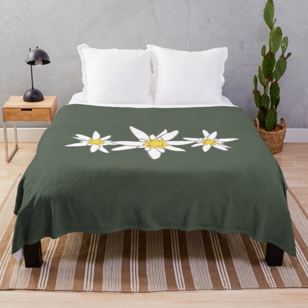 Item preview, Three Edelweiss Flowers October Fest Floral designed and sold by ElJimmo.