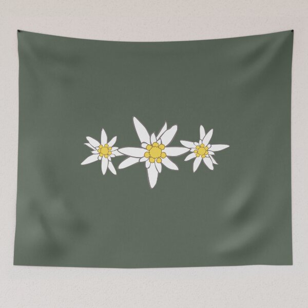 Item preview, Three Edelweiss Flowers October Fest Floral designed and sold by ElJimmo.