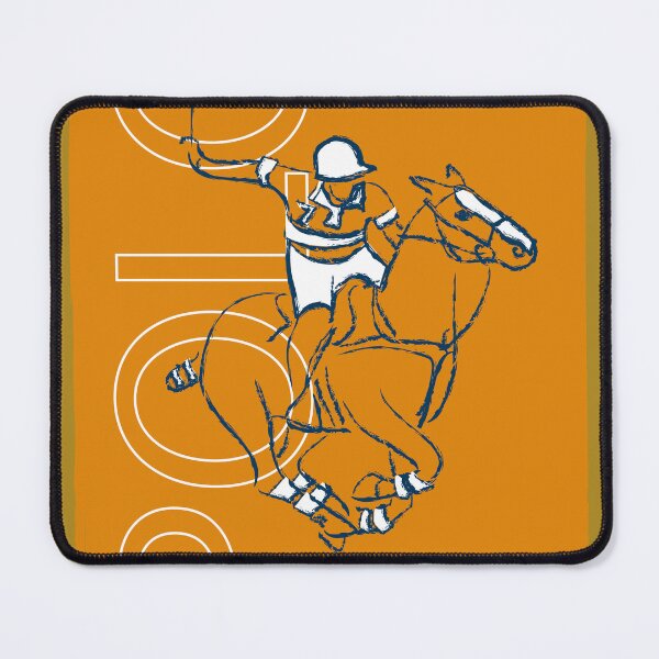 Item preview, Classic Logo of a Polo Rider Galloping on a Polo Pony in Team Equestrian Sports designed and sold by DappleDesign.
