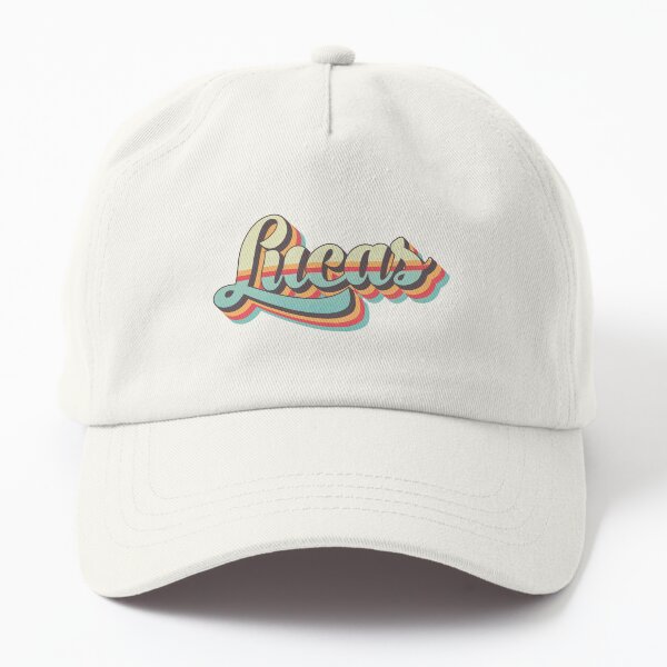 Item preview, Lucas name - cool 70s retro font surf style design designed and sold by NameTheory.