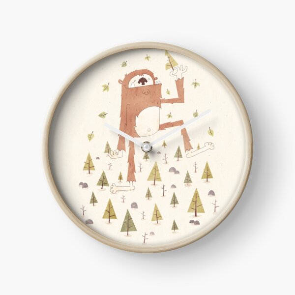 Sasquatch Salad Clock