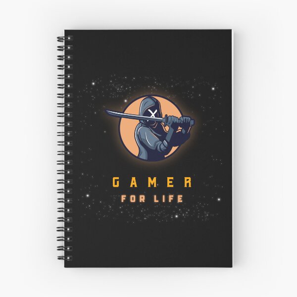 Item preview, Gamer for Life with Mysterious Ninja  designed and sold by PRIVARSHU.