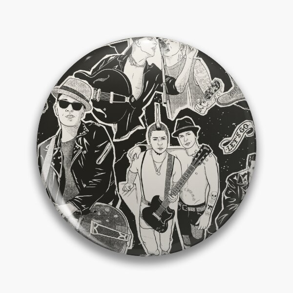 Item preview, RANCID Collage Illustration Tim Armstrong Punk designed and sold by Dick Smith.