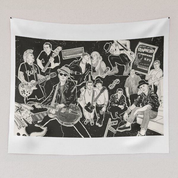 Item preview, RANCID Collage Illustration Tim Armstrong Punk designed and sold by Dick Smith.