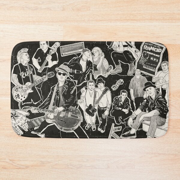 Item preview, RANCID Collage Illustration Tim Armstrong Punk designed and sold by Dick Smith.
