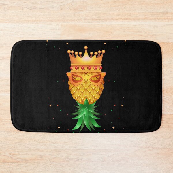 Item preview, Mardi Gras King Mask Swinger Upside Down Pineapple designed and sold by LemoBoy.