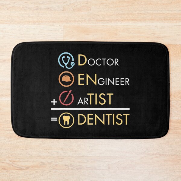 Item preview, Doctor Engineer Artist = Dentist Funny Dental designed and sold by norwoodcarney.