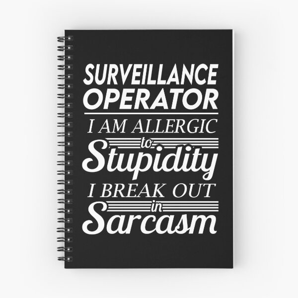 Item preview, Surveillance Operator T Shirt - Sarcasm Job Gift Item Tee designed and sold by alexandraf49.