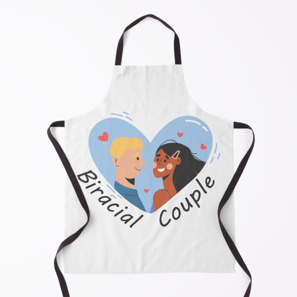 Item preview, Biracial couple in heart designed and sold by Z0nked.