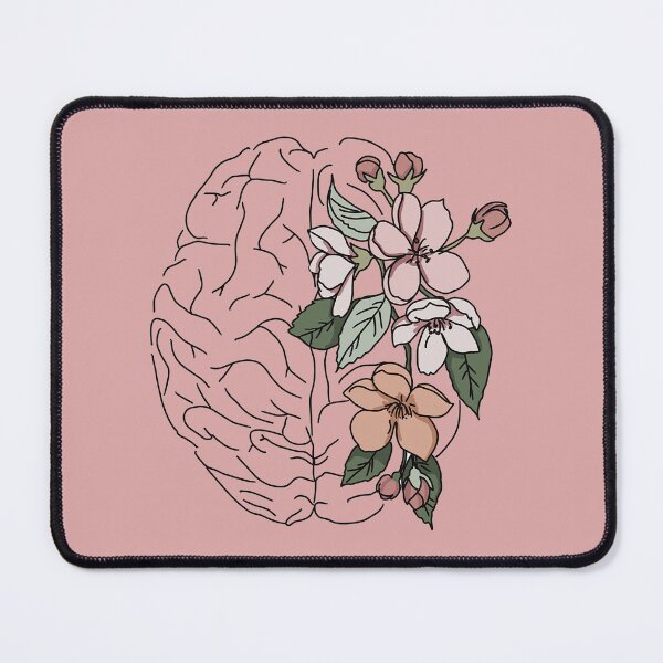Item preview, Cerebrum Flower Anatomy Neurologist designed and sold by PinkySkull.