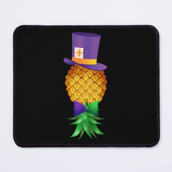 Item preview, Mardi Gras Gentleman Mask Swinger Upside Down Pineapple designed and sold by LemoBoy.