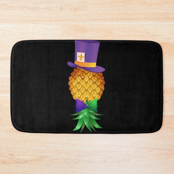Item preview, Mardi Gras Gentleman Mask Swinger Upside Down Pineapple designed and sold by LemoBoy.