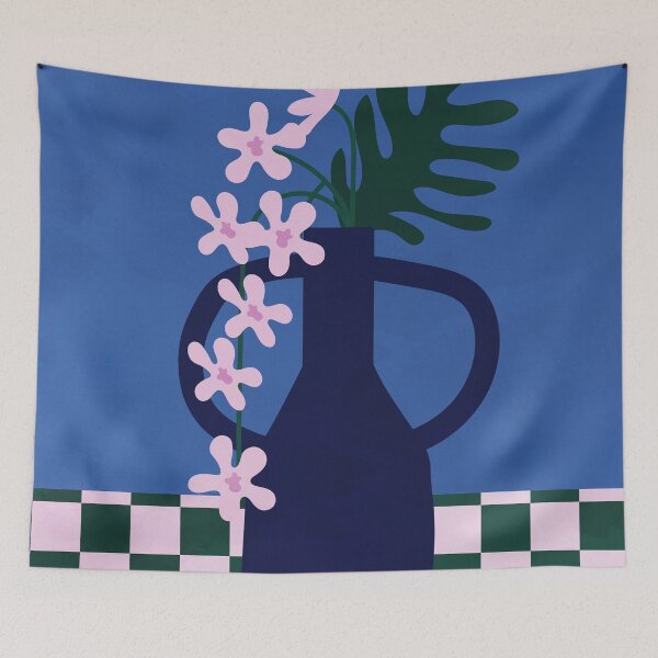 Aperçu de l'œuvre Pottery Flowers Table 2 créée et vendue par technicolorable_art.