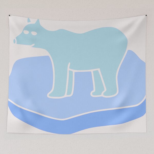 Item preview, Polar bear light design designed and sold by SketchZeit.
