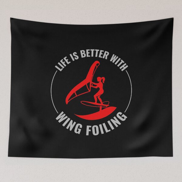 Item preview, Wing Foiling Hydrofoil Surfing Water Sports  designed and sold by CuteDesigns1.