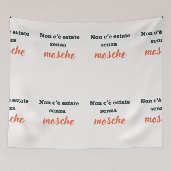 Item preview, Non c'è estate senza mosche designed and sold by omaeth303.