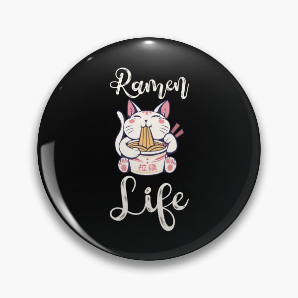 Item preview, Cat Eating Ramen Cute Noodles Ramen Life designed and sold by fooderiffic.