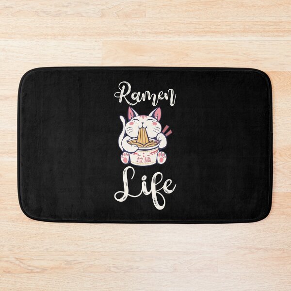 Item preview, Cat Eating Ramen Cute Noodles Ramen Life designed and sold by fooderiffic.
