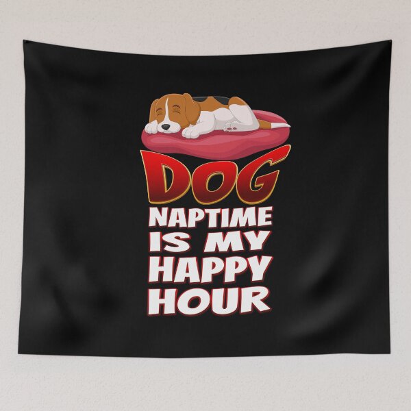 Item preview, Dog Naptime Is My Happy Hour designed and sold by roleshop.