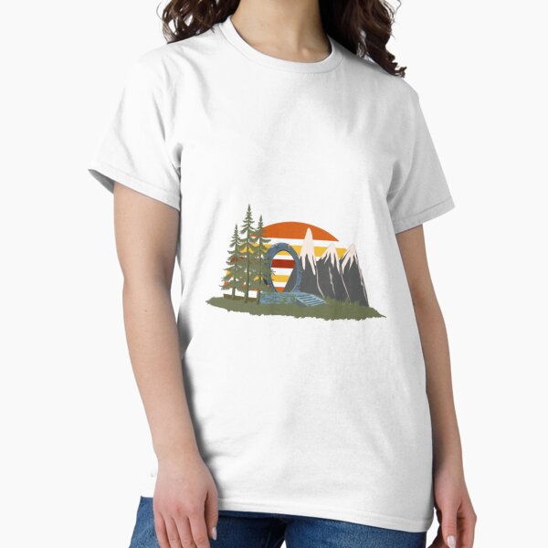 Item preview, Stargate T-ShirtRetro Style Nature designed and sold by WardleAve.