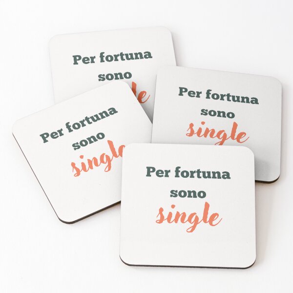 Item preview, Per fortuna sono single designed and sold by omaeth303.