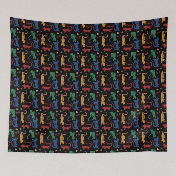 Item preview, Colorful tigers  designed and sold by LittleLibras.