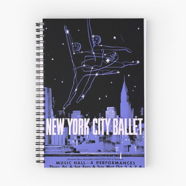 Item preview, New York City Ballet Vintage Broadway Poster | American vintage posters designed and sold by POSTERAMALA.