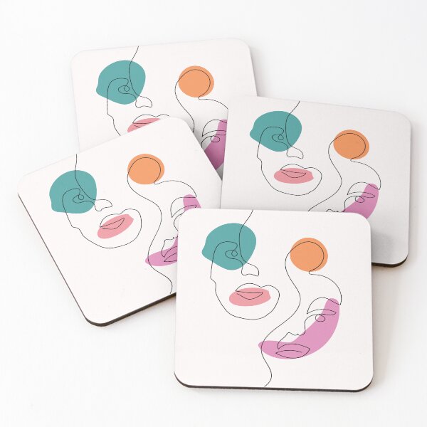 Item preview, Abstract Faces Art designed and sold by virillanissa.