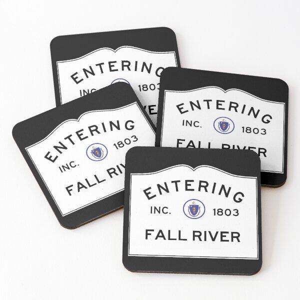Item preview, Entering Fall River - Commonwealth of Massachusetts Road Sign designed and sold by NewNomads.