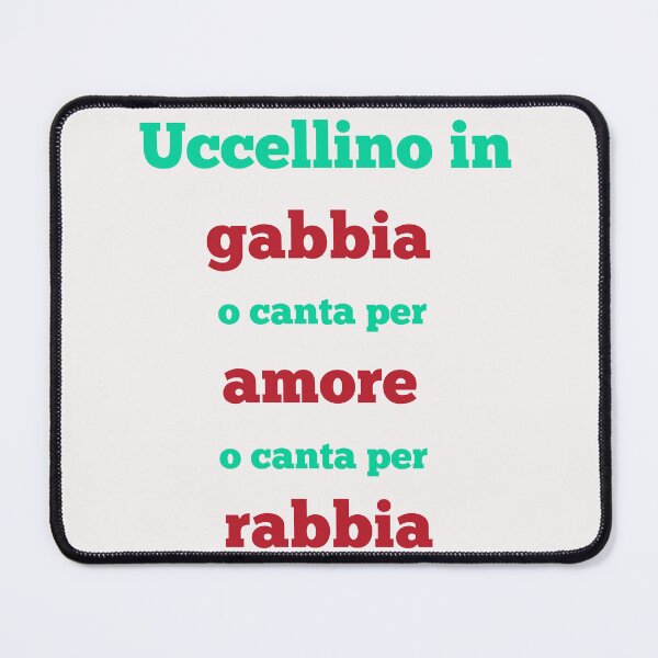 Item preview, Uccellino in gabbia o canta per amore o canta per rabbia designed and sold by omaeth303.