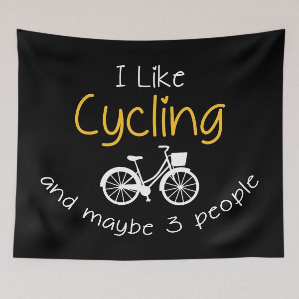 Item preview,  Cute Witty Bicycle Cyclist Cycling designed and sold by ReignGFX.