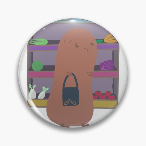 Item preview, Guinea pigs in the vegetable shop designed and sold by AlpacaSparkles.