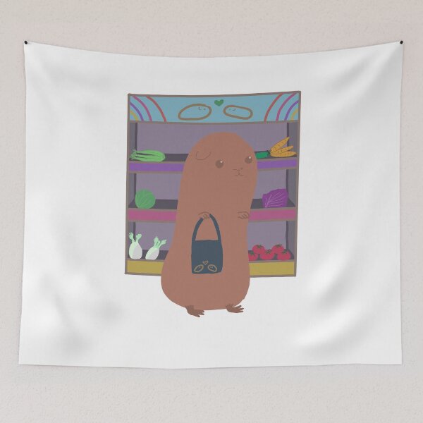 Item preview, Guinea pigs in the vegetable shop designed and sold by AlpacaSparkles.