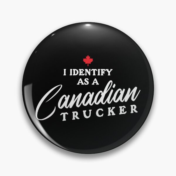 Item preview, I Identify as A Canadian Trucker designed and sold by vlyn18.