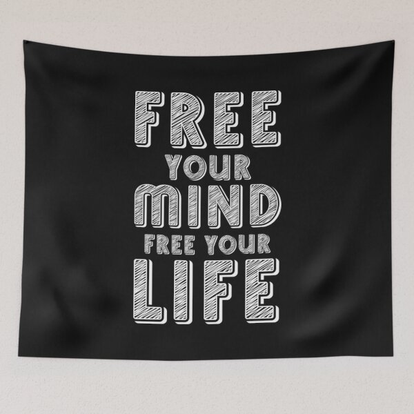 Item preview, Mindfulness T-ShirtFree your mind free your life designed and sold by WardleAve.