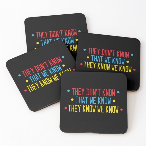 Item preview, They Don't Know That We Know They Know We Know designed and sold by Graceland  Memphis.