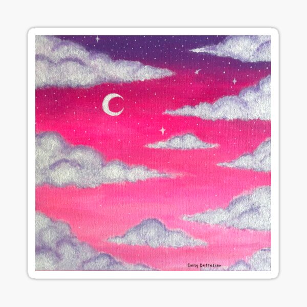 Item preview, Cotton Candy Clouds designed and sold by EDesrosierArt.