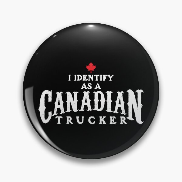 Item preview, I Identify as A Canadian Trucker designed and sold by vlyn18.