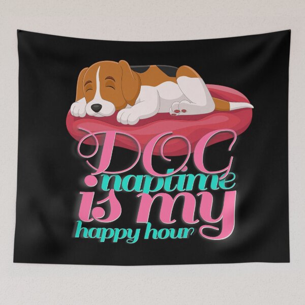 Item preview,  Dog Naptime Is My Happy Hour designed and sold by roleshop.