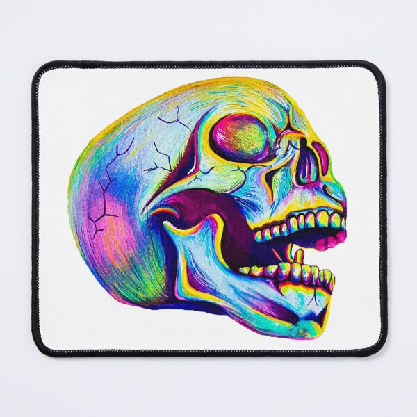 Item preview, Rainbow Skull Drawing designed and sold by Jcolordrawingz.