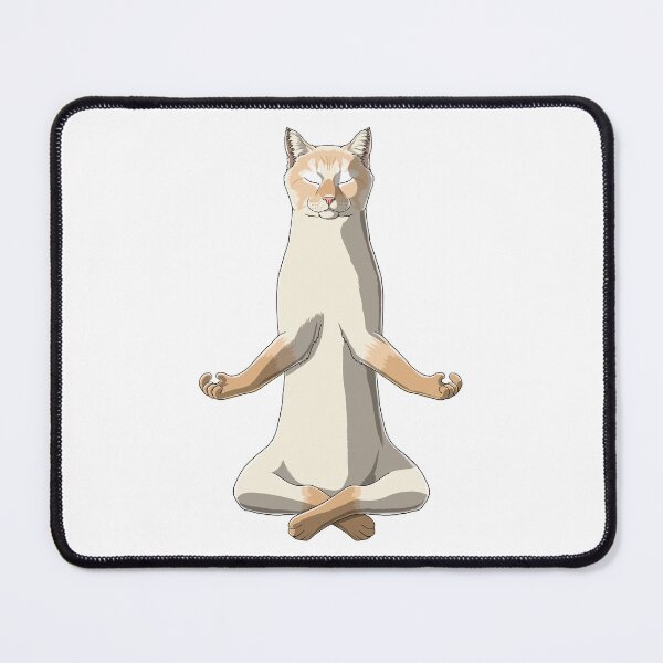 Item preview, Funny Yoga Flame Point Siamese Cat designed and sold by alwe-designs.