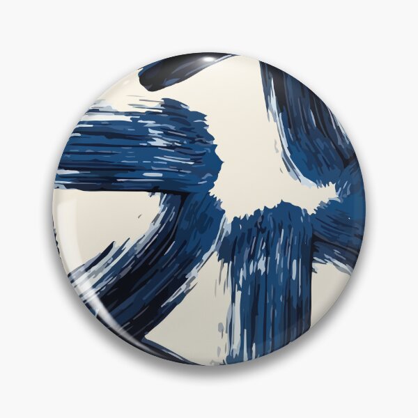 Item preview, Blue brush strokes designed and sold by AlexGolyakov.