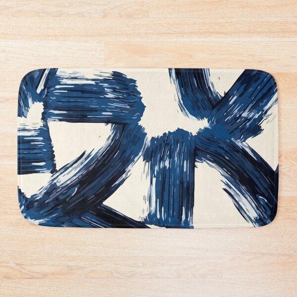 Item preview, Blue brush strokes designed and sold by AlexGolyakov.