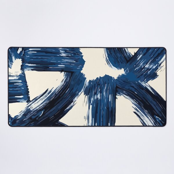 Item preview, Blue brush strokes designed and sold by AlexGolyakov.