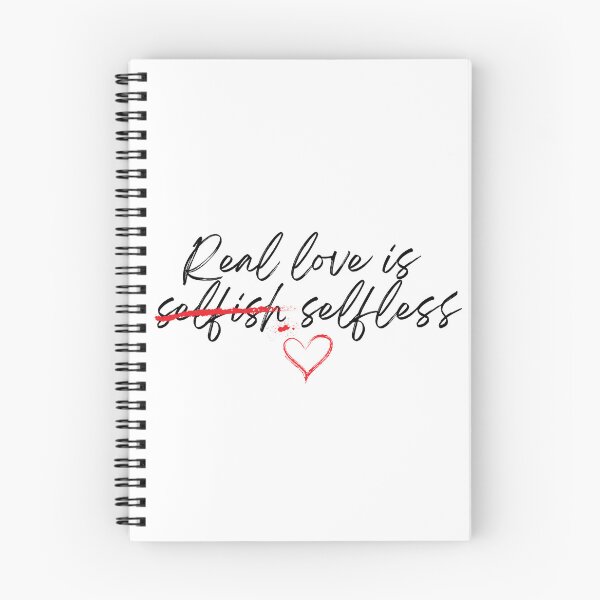 Item preview, Real love is Selfless - Relationship Quotes  designed and sold by BcreativeTT.