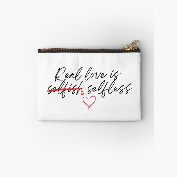 Item preview, Real love is Selfless - Relationship Quotes  designed and sold by BcreativeTT.