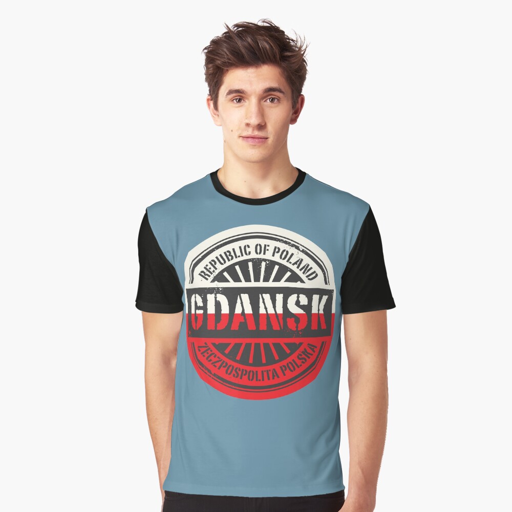 T-Shirt GDANSK POLSKA POLAND POLOGNE Maillot ★★★★★★ T-Shirt GDANSK POLSKA POLAND POLOGNE Maillot ★★★★★★