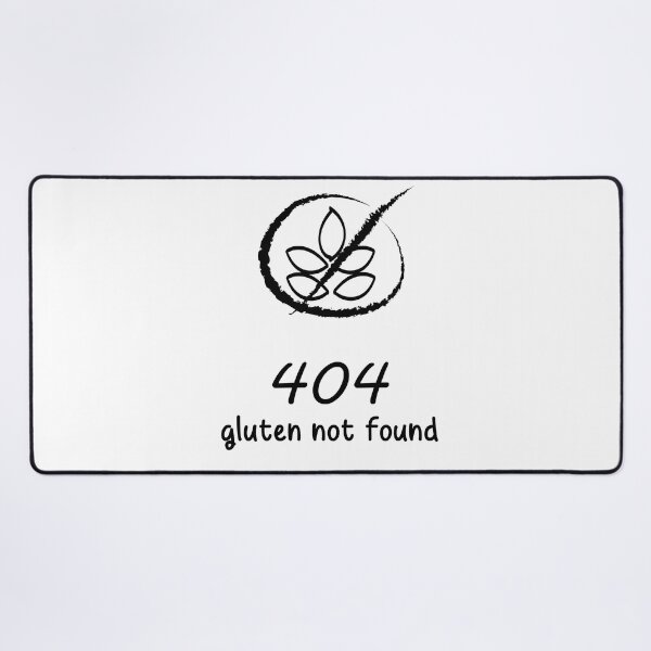 Item preview, 404 gluten not found with icon designed and sold by TheSpecialDiet.
