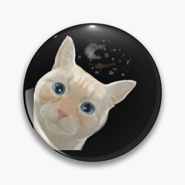 Item preview, Funny Flame Point Siamese Cat designed and sold by alwe-designs.