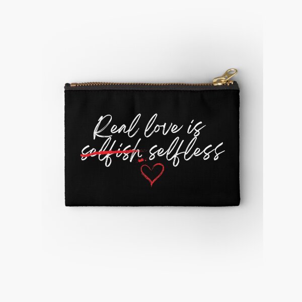 Item preview, Real love is Selfless - Relationship Quotes  designed and sold by BcreativeTT.